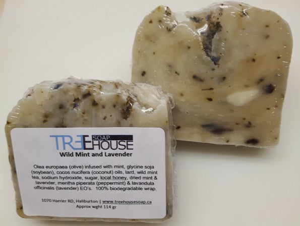 Treehouse Soap has new biodegradable wrap!