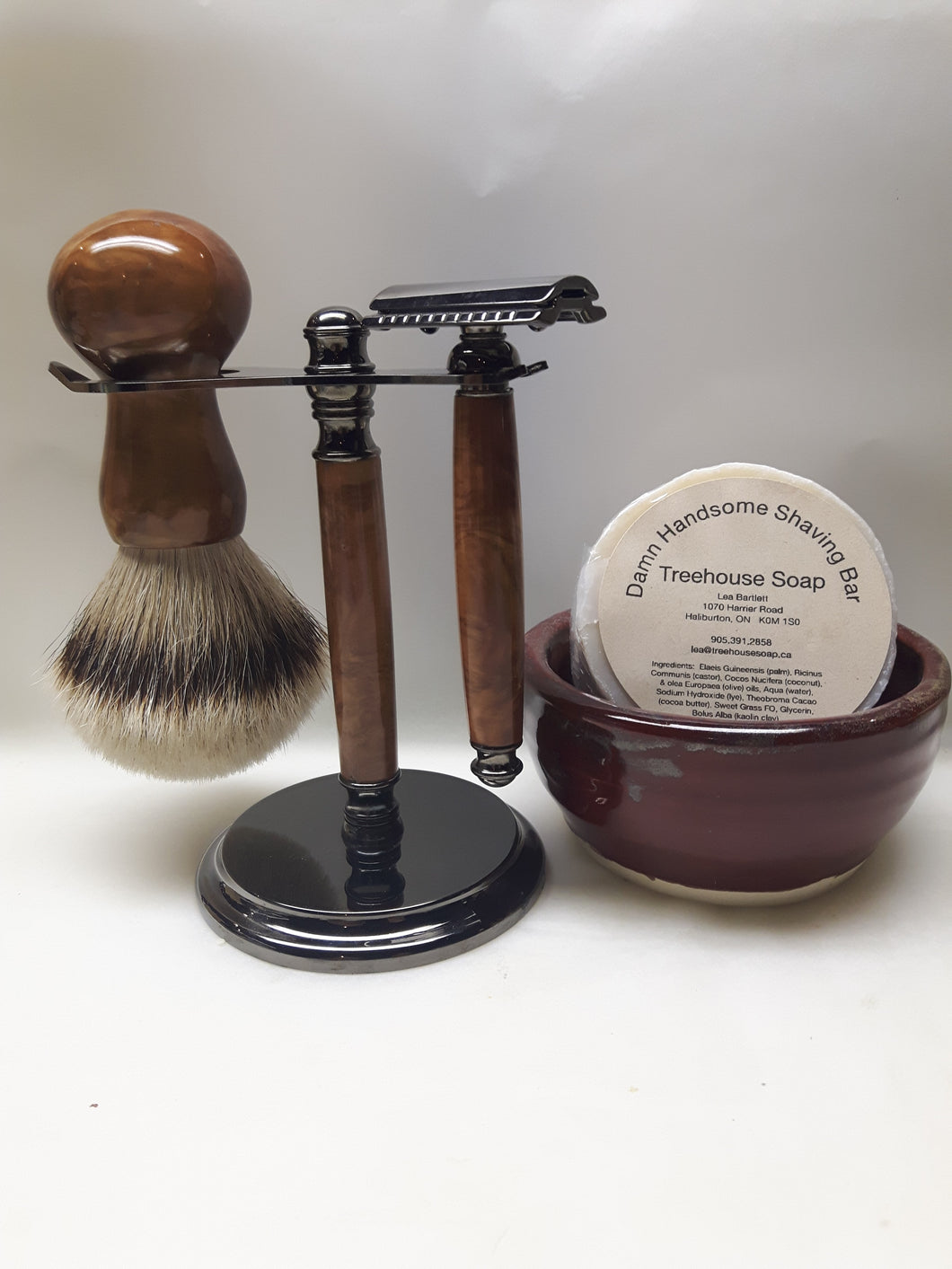 Men's Shave Box - Madrone